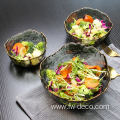 Western creative salad tray fruit dinnerware sets